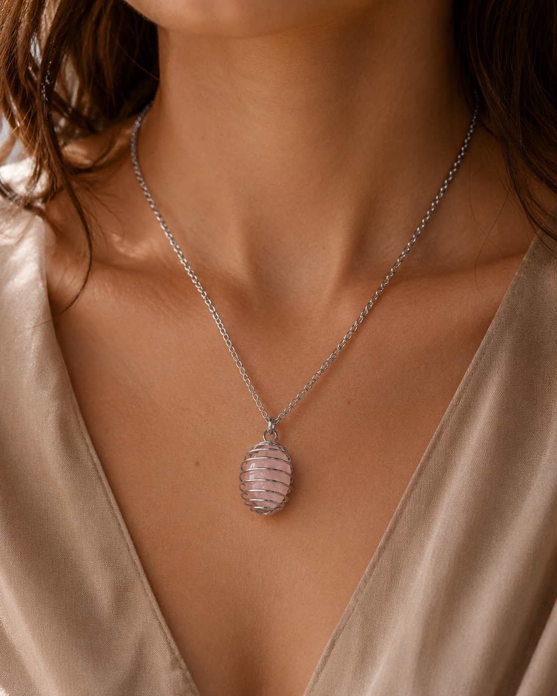 Rose Quartz Necklace